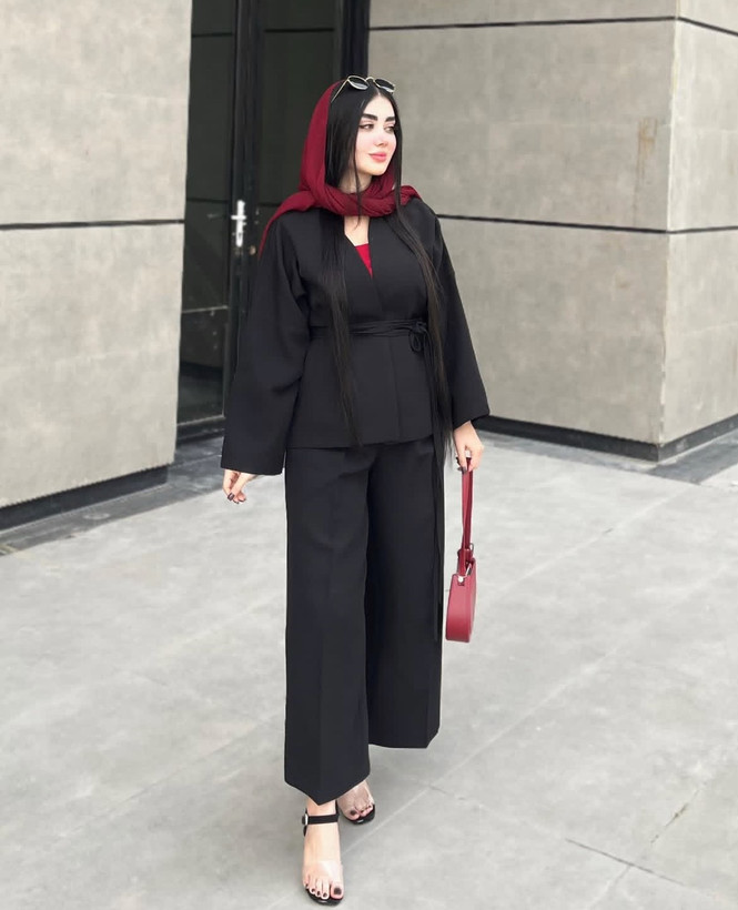 مانتو کمر دار